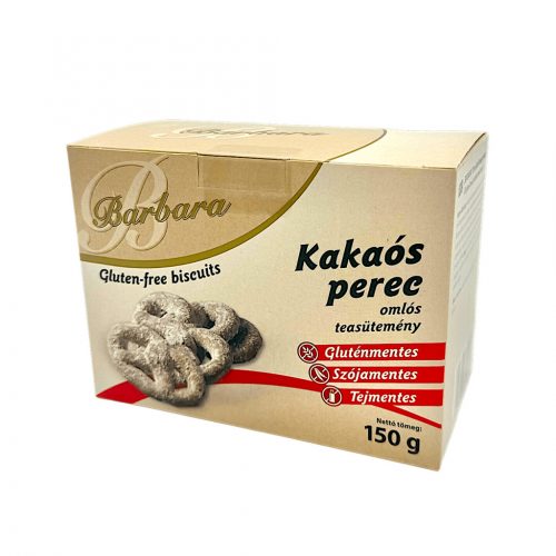 Kakaós perec - omlós teasütemény 150g Barbara