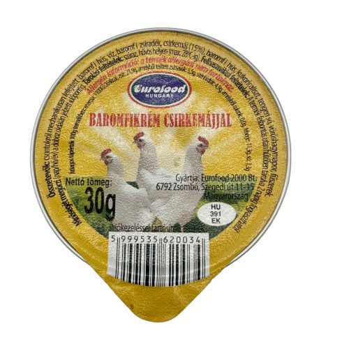 baromfikrém csirkemájjal 30g Eurofood