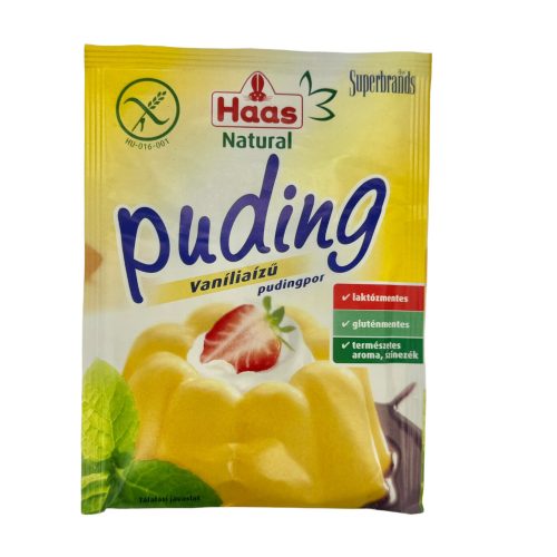 pudingpor vaníliaízű 40g Haas