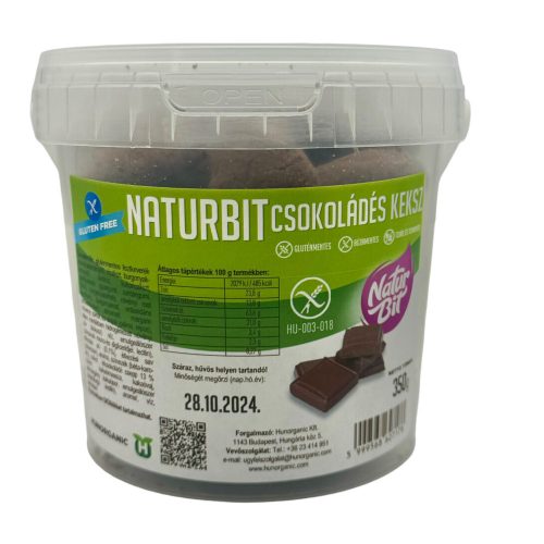 csokoládés keksz 350g Naturbit