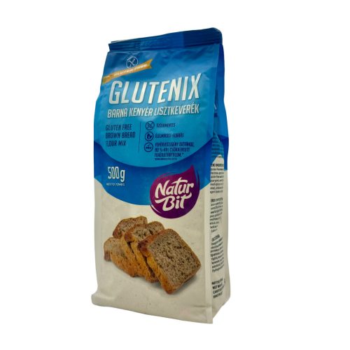 barna kenyér lisztkeverék 500g Glutenix