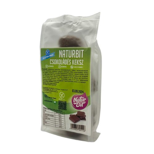 csokoládés keksz 150g Naturbit