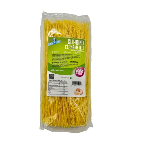 cérnametélt 200g Gliadino