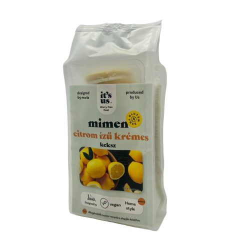 It's us Mimen citromkrémes keksz 150g Hunorganic