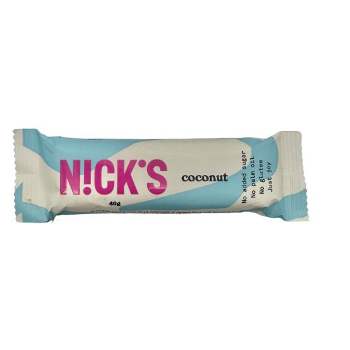 Nick's kókuszos szelet - cukor és gluténmentes 40g Candy Store