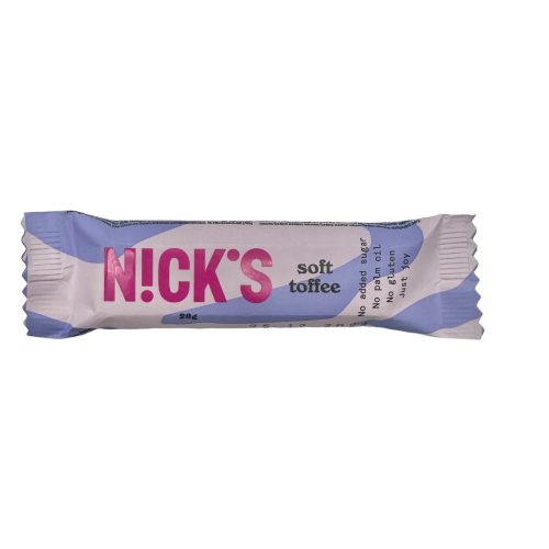 Nick's crunchy caramel szelet - cukor és gluténmentes 28g Candy Store akciós