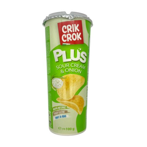 Crik Crok chips hagymás-tejfölös 100g Candy Store