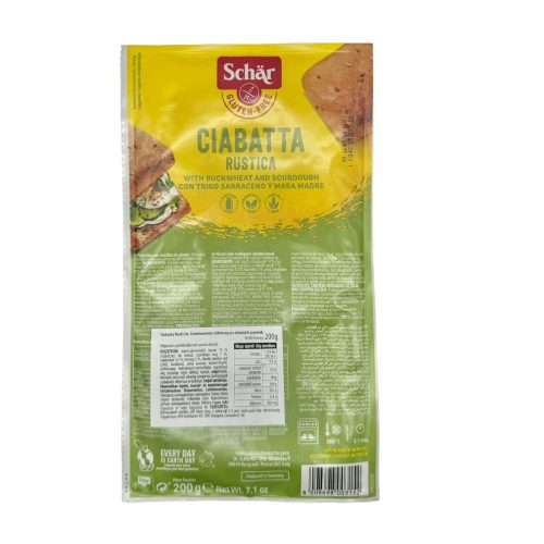 Ciabatta magvas zsemle (4db) Schar