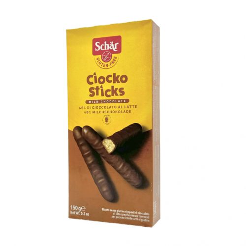 Ciocko Sticks csokiba mártott keksz 150g Schar