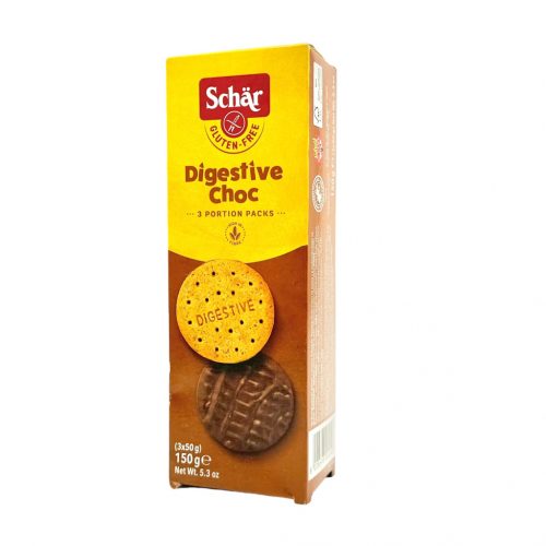 Digestive Choc keksz 150G Schar