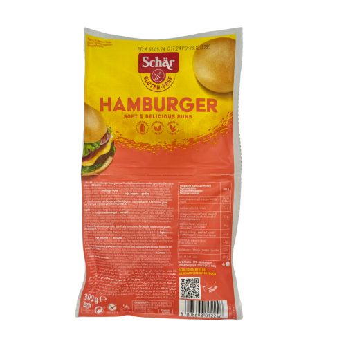 Hamburgerzsemle 300g Schar akciós