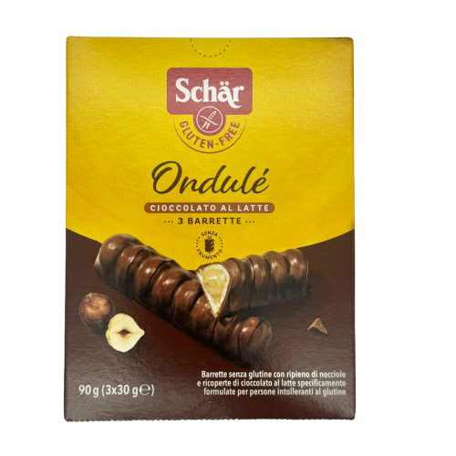 Ondulé mogyorókrémes ostya 90g (3*30g) Schar