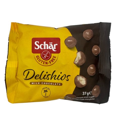 Delishios csokis gabonagolyó 37g Schar