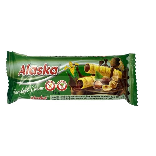 Kukoricarudacska mogyorós 18g Alaska